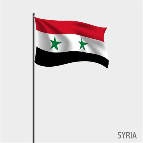 Premium Vector | Syria flag