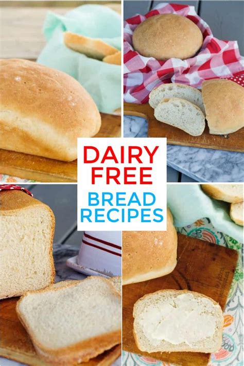 Dairy Free Bread Recipes | Dairy free bread, No dairy recipes, Recipe without milk