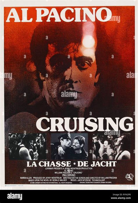 AL PACINO POSTER, CRUISING, 1980 Stock Photo - Alamy