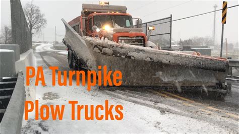 PA Turnpike Plows - YouTube