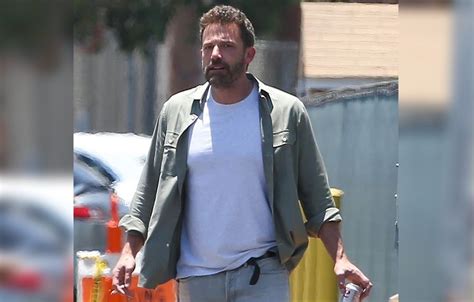 Ben Affleck Chain-Smokes Cigarettes Following Italian Honeymoon