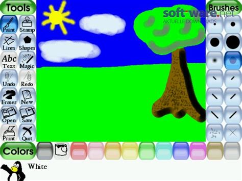 Tux Paint - Paint für Kinder 0.9.21 - Download (Windows / Deutsch) bei SOFT-WARE.NET