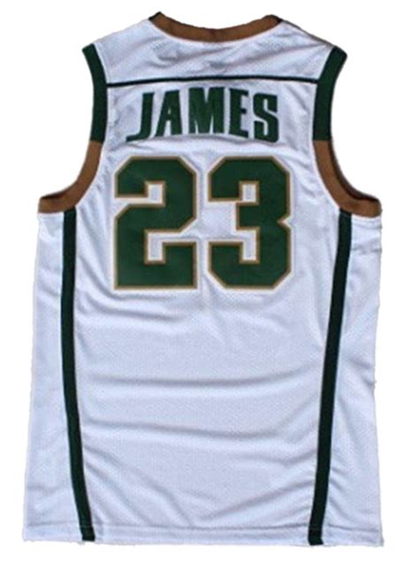 Lebron James High School Jersey - St Vincent St Mary – Jersey Junkiez