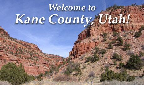 Kane County Official Site | kane.utah.gov | Utah, County, Kanab