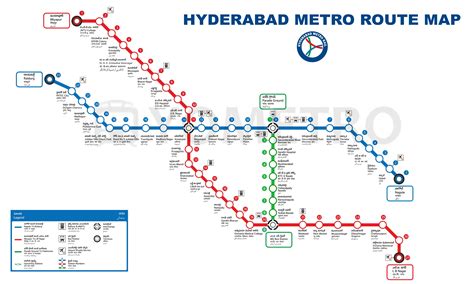 Hitec City Metro Station Route Map - Hyderabad Metro - YoMetro