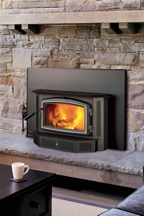 Cascades™ I2500 Wood Insert | Wood burning stove insert, Wood fireplace ...