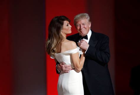 Melania Trump Style: Inaugural Ball Herve Pierre Dress [PHOTOS ...