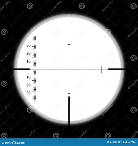 The View from the Periscope of a Submarine. Stock Image - Image of crosshair, army: 74019201