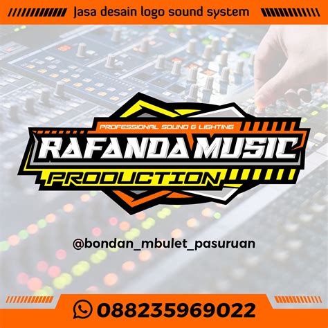 Desain Nama Logo Sound System Png Vector | Desain logo, Inspirasi desain logo, Desain