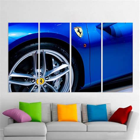 Ferrari Art Ferrari Wall Art Ferrari Poster Ferrari Print | Etsy