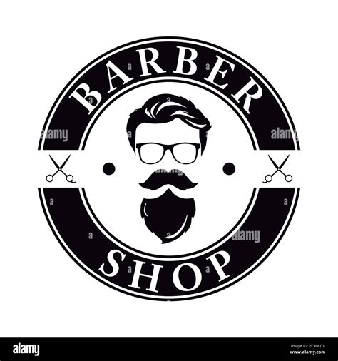 Barber Shop Logo, Modern Design Vector Illustration Eps 10 Stock Vector ...