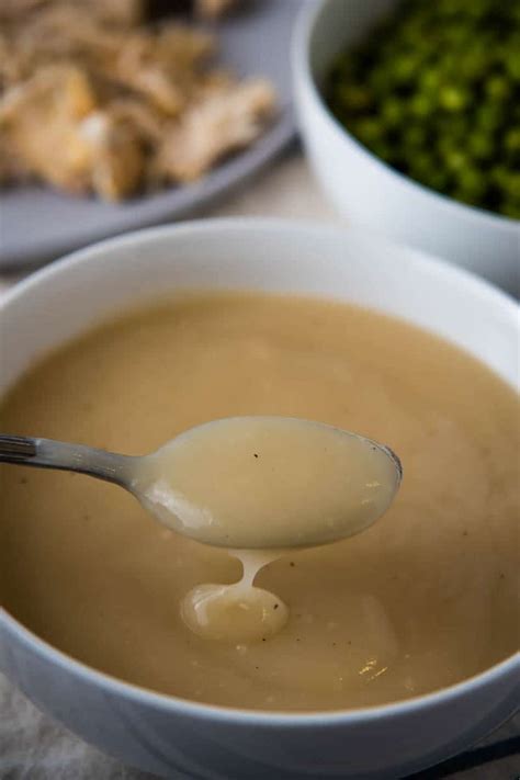 Easy Chicken Gravy from Bouillon - Adventures of Mel