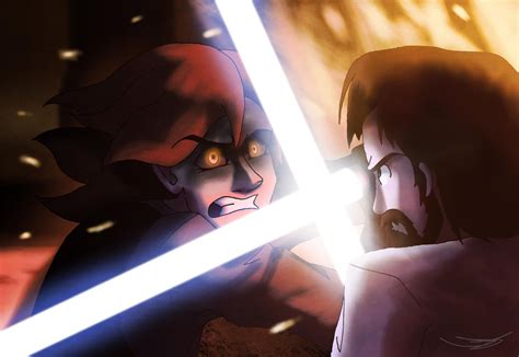 Star Wars - Jedi vs Sith (Commission) by RingTeam on DeviantArt