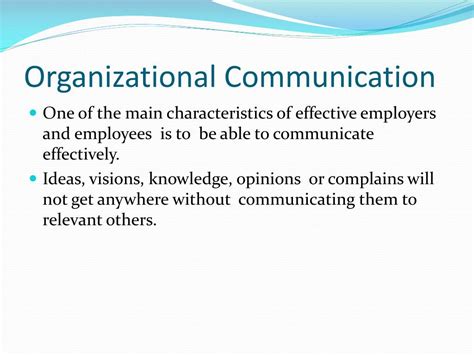 PPT - Organizational Communication PowerPoint Presentation, free ...