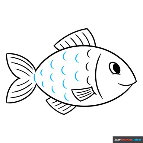 How To Draw An Easy Fish Really Easy Drawing Tutorial, 55% OFF