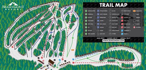 Searchmont Resort Trail map - Freeride