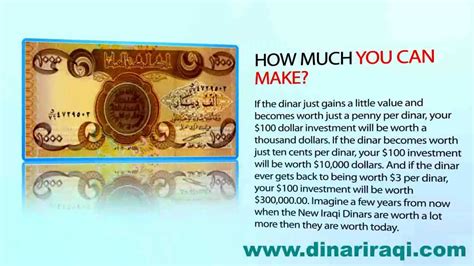 When Will The Iraqi Dinar Revalue? - DinarIraqi.com - YouTube