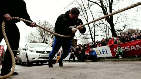 Nissan Helps World's Strongest Man Set New Guinness World Record