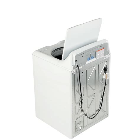 GE - GTW465ASNWW - GE® 4.5 cu. ft. Capacity Washer with Stainless Steel Basket-GTW465ASNWW ...