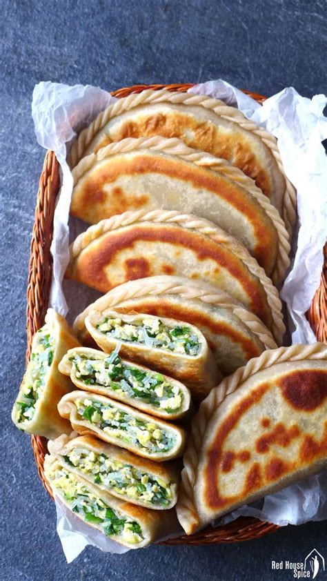 Chinese chive pockets (韭菜盒子) - Red House Spice