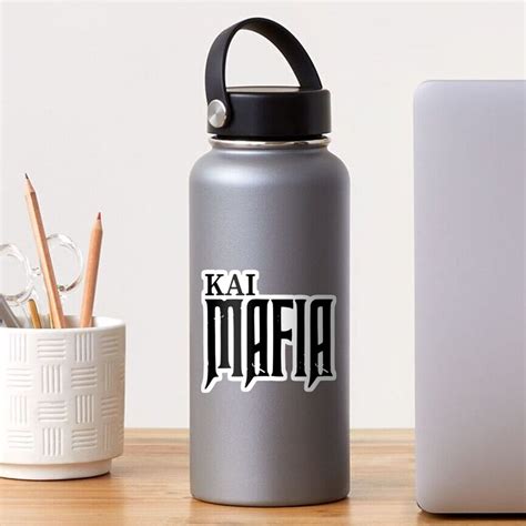 "Kai Cenat Merch Mafia Shirt" Sticker for Sale by amyestherraw | Redbubble