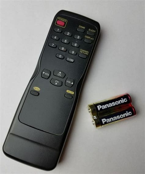 SYLVANIA N9278UD TV Remote Control OEM Black Genuine Clean Tested w/Battery #SYLVANIA | Tv ...