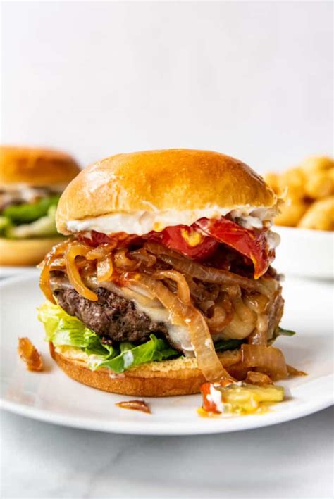 Juicy Grilled Bison Burgers - House of Nash Eats