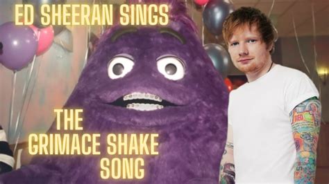 GRIMACE SHAKE Song - Ed Sheeran - YouTube Music