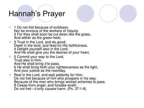 PPT - Hannah’s Prayer PowerPoint Presentation, free download - ID:1987214