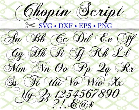 Pin on Script SVG Fonts