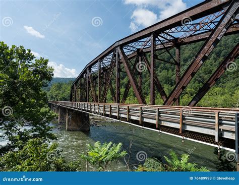 National Park Service Town of Thurmond WV Stock Image - Image of rusty, rails: 76489993