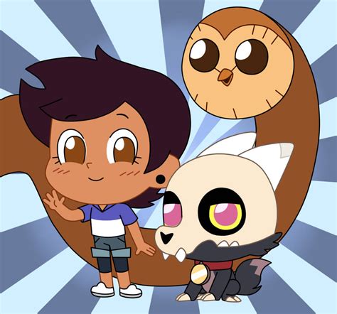 Luz, King, and Hooty in Chibi Tiny Tales by Deaf-Machbot on DeviantArt in 2022 | Owl house, Tiny ...