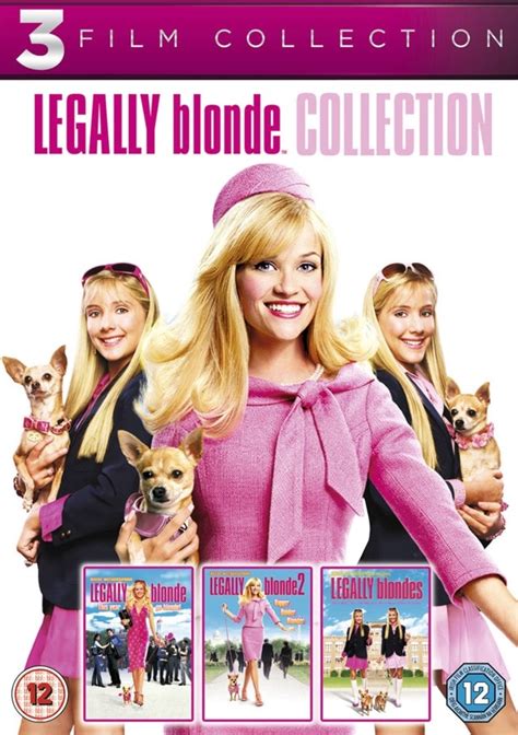 Legally Blonde/Legally Blonde 2/Legally Blondes | DVD | Free shipping over £20 | HMV Store