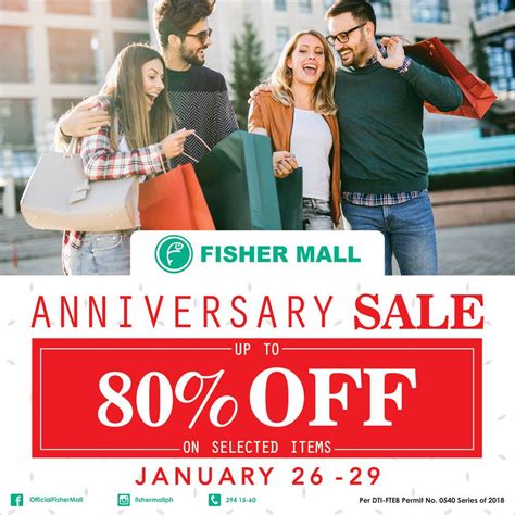 Manila Shopper: Fisher Mall & Department Store Anniversary SALE: Jan 2017