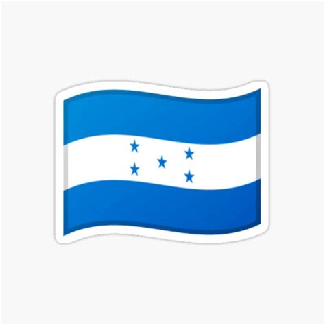 " Emoji Flag Honduras" Sticker for Sale by Stickypegatinas | Redbubble