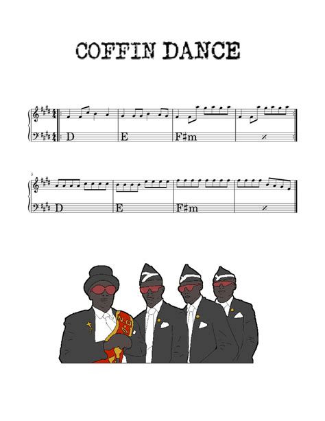 Coffin Dance Sheet music for Piano (Solo) Easy | Musescore.com