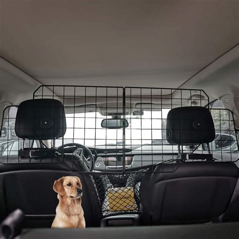 Dog Car Barriers,Pet Car Barrier Heavy Duty Wire Adjustable Dog Barrier ...