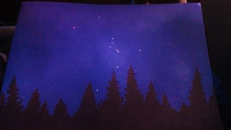 Orion Constellation Painting at PaintingValley.com | Explore collection ...