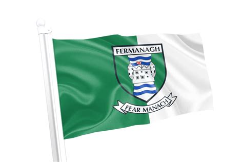 Fermanagh County Crest Flag – Flags Ireland Prospect Design