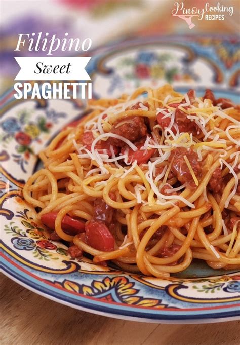 Filipino Spaghetti | Recipes, Cooking recipes, Pinoy cooking recipe