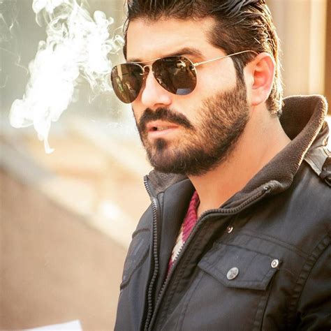 Yazan Alsayed - Syrian actor Bearded Men, Handsome Men, Mens Sunglasses, Attractive, Square ...