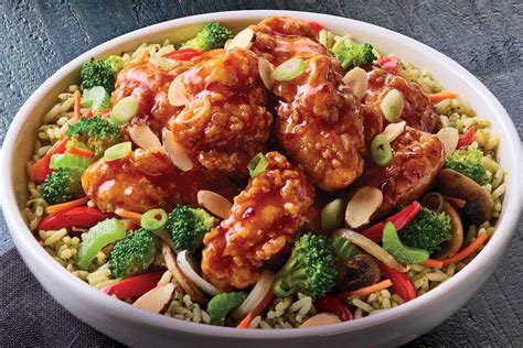 Applebee's Crispy Orange Chicken Bowl Nutrition Facts