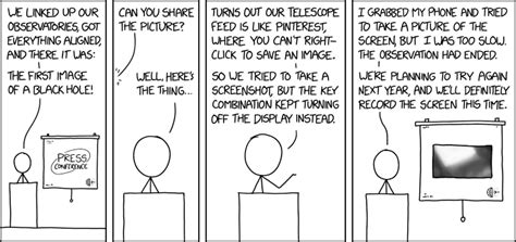 2133: EHT Black Hole Picture - explain xkcd