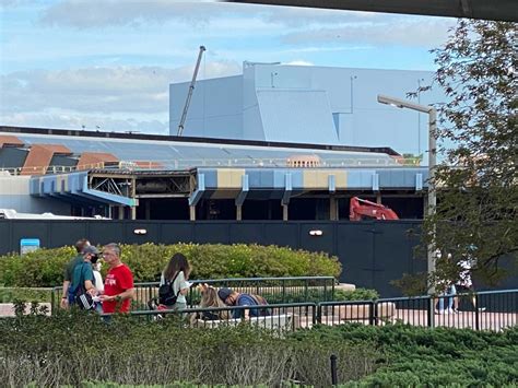 PHOTOS: Innoventions West Completely Gutted Amidst EPCOT Construction ...