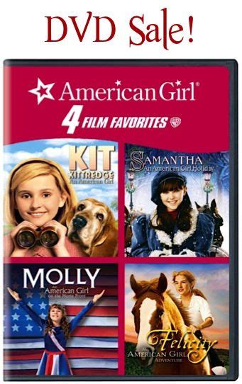 American Girl 4-DVD Set Sale: $9.96! | American girl, Americana, Ofertas amazon