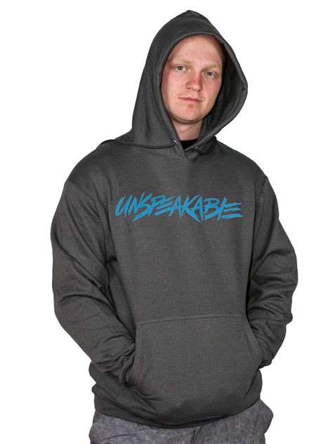 Unspeakable Hoodie | Dark Grey Pullover Hoodie | UnspeakableGaming