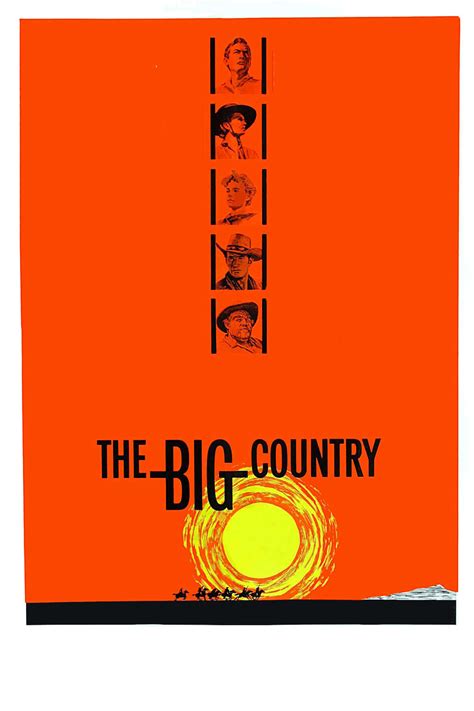 The Big Country (1958) - Posters — The Movie Database (TMDB)