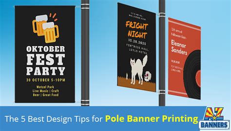 The 4 Best Design Tips for Pole Banner Printing