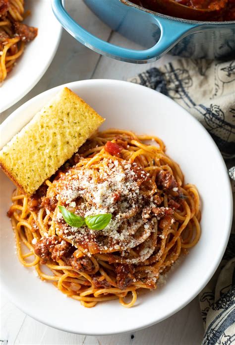 Best Spaghetti and Meat Sauce Recipe - A Spicy Perspective