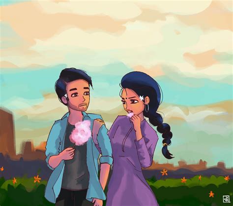 romantic couple digital illustration on android, farzad dihan | Cartoon ...